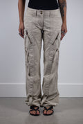 European Designer Utility Panel Cargo Pants