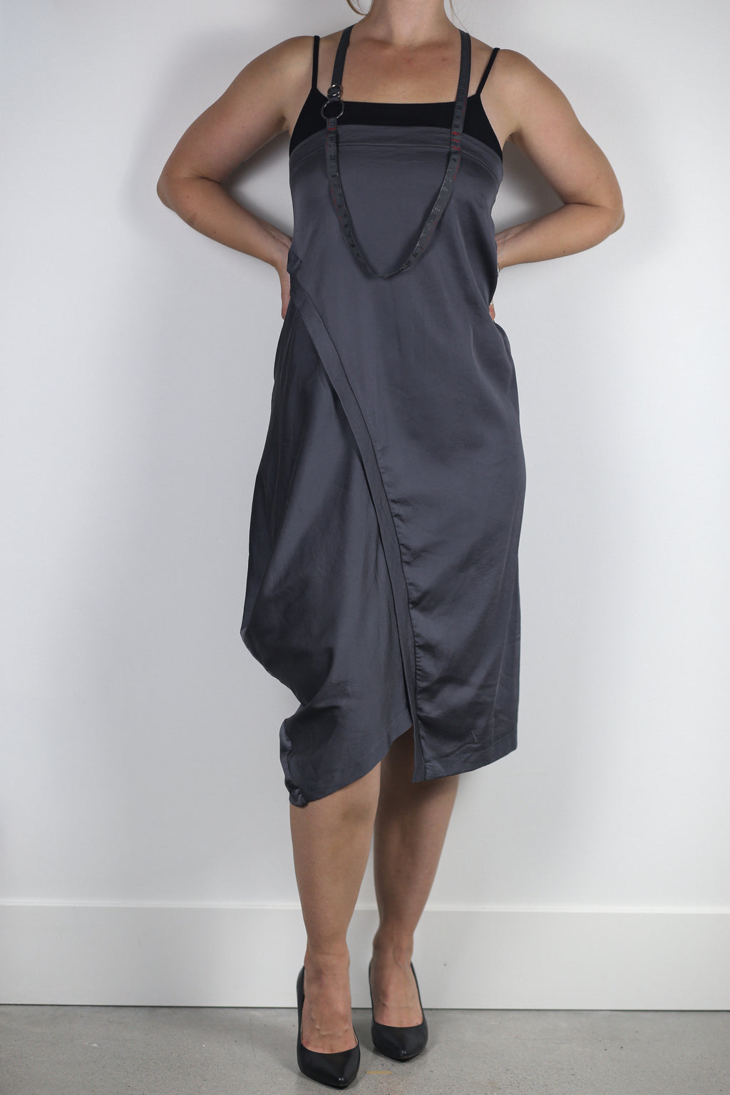 Cop Copine Washington Measuring Tape Dress