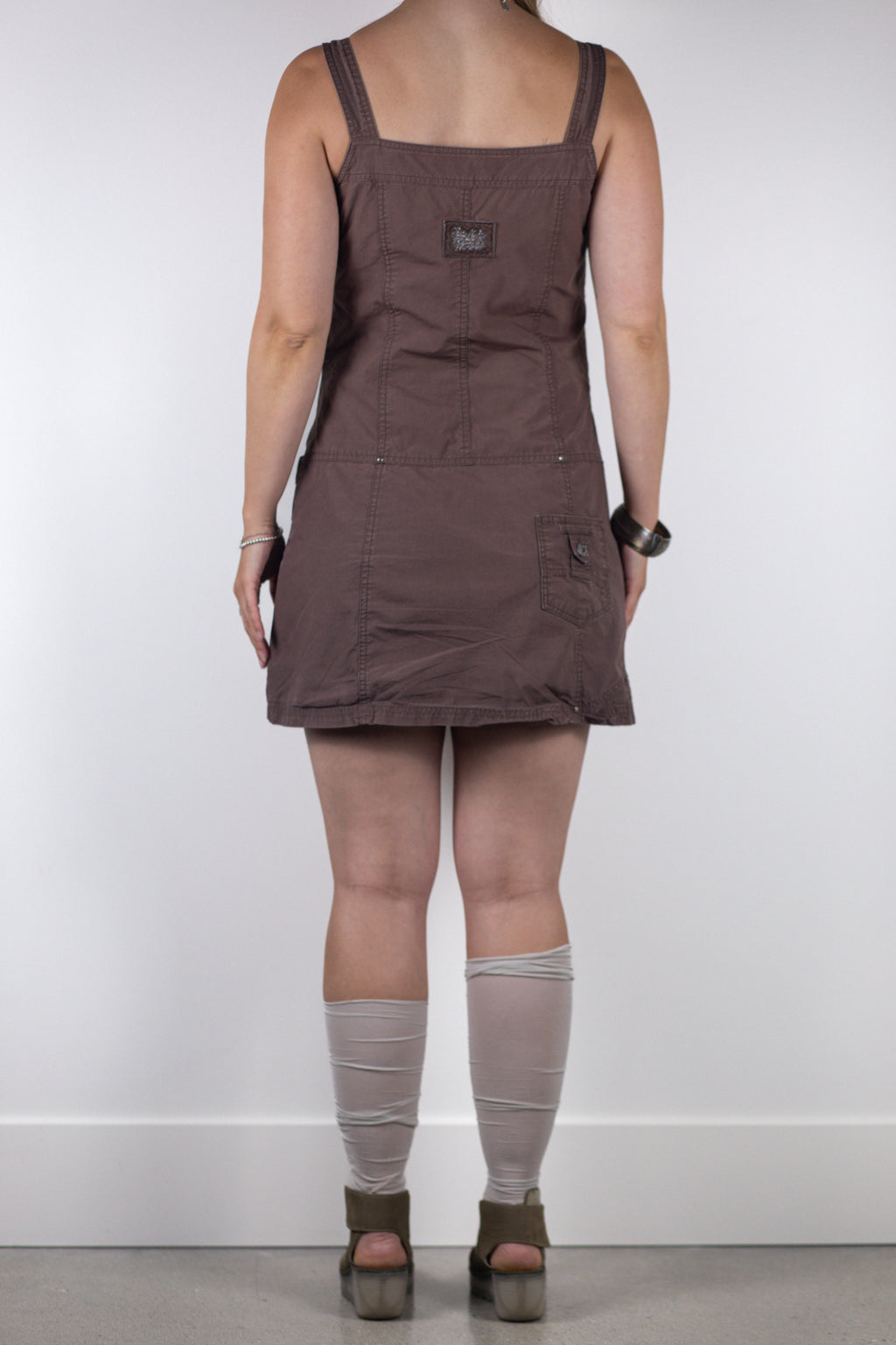 French Designer Cargo Dress
