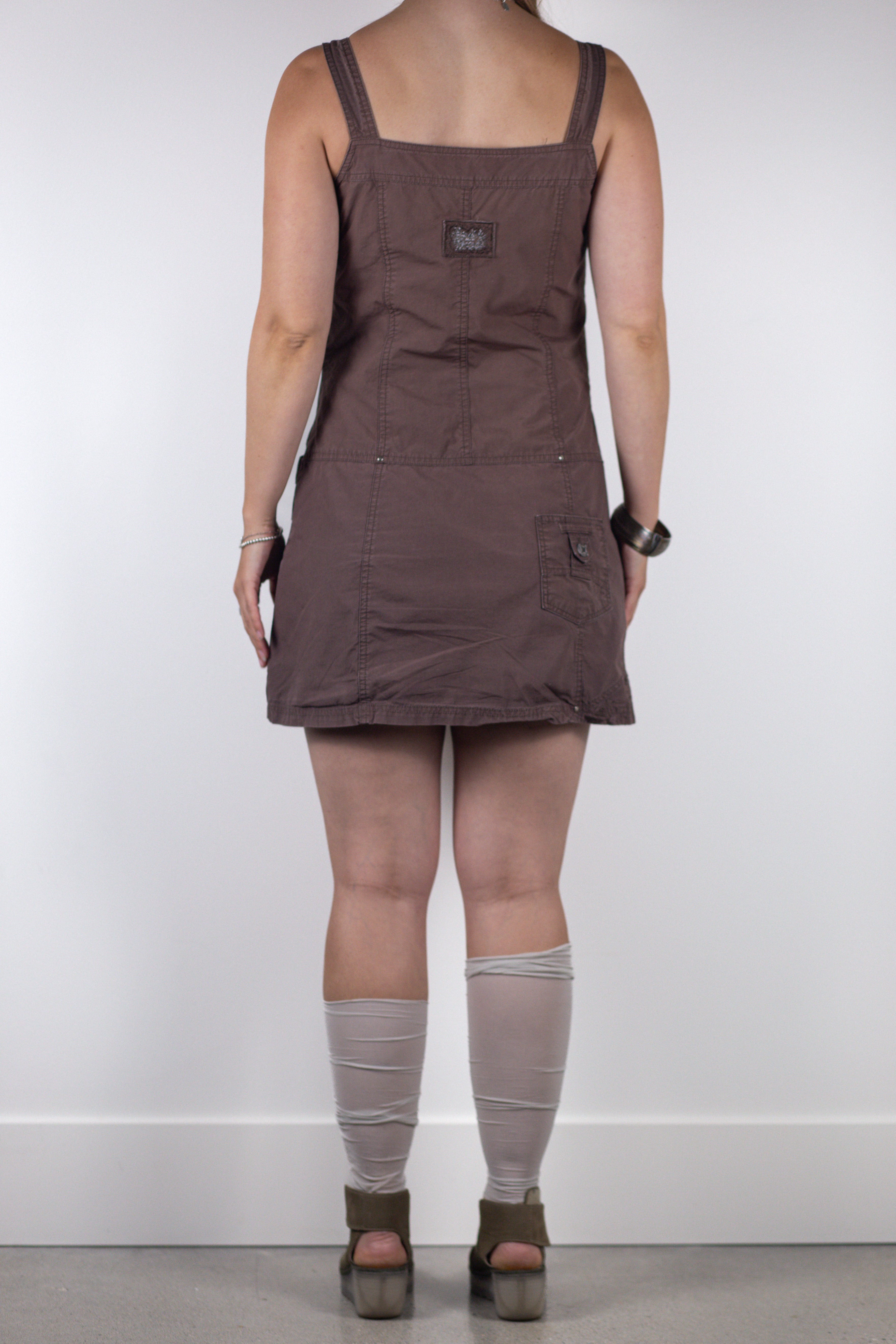 French Designer Cargo Dress