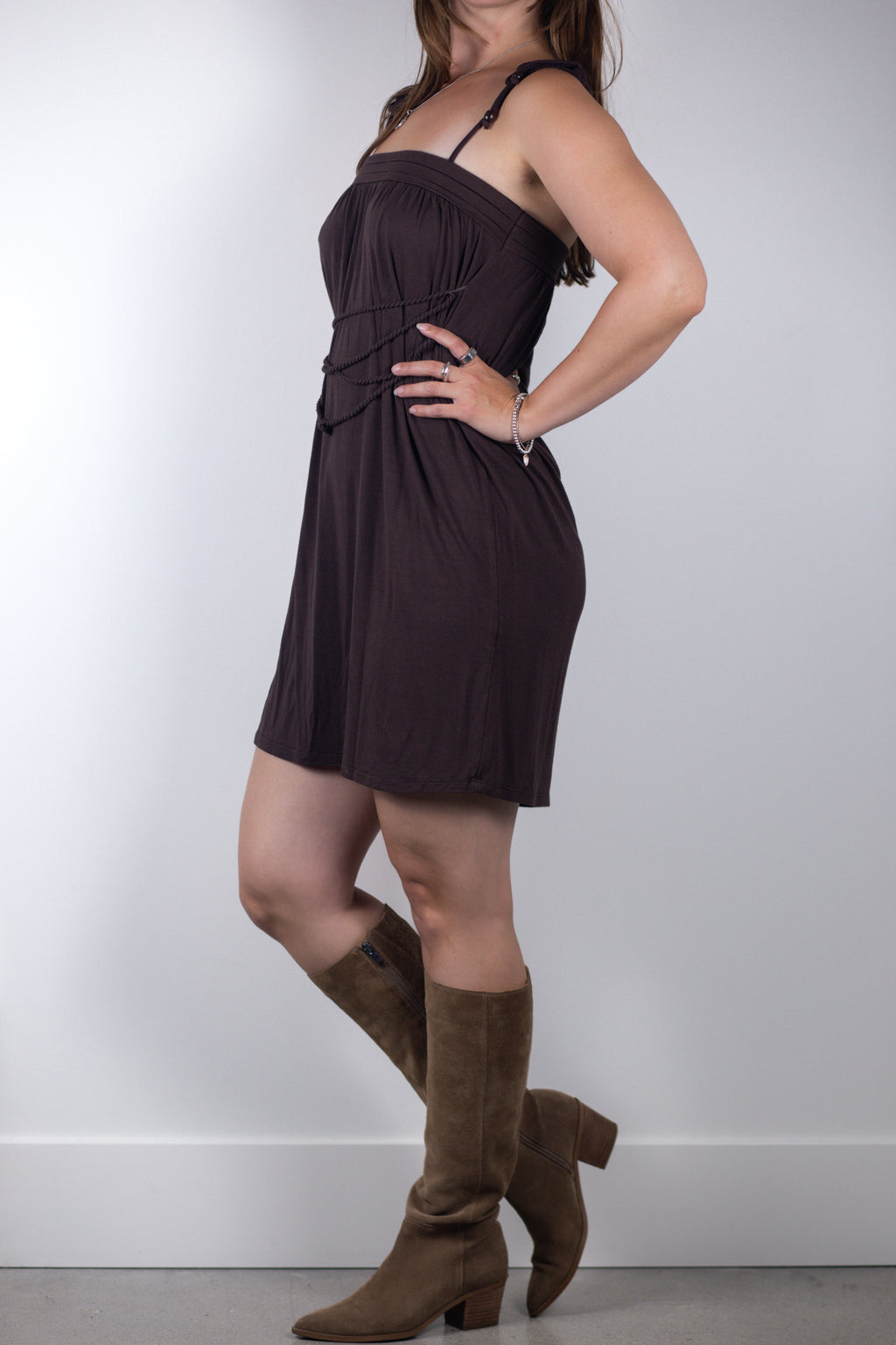 Etam Braided Mini Dress