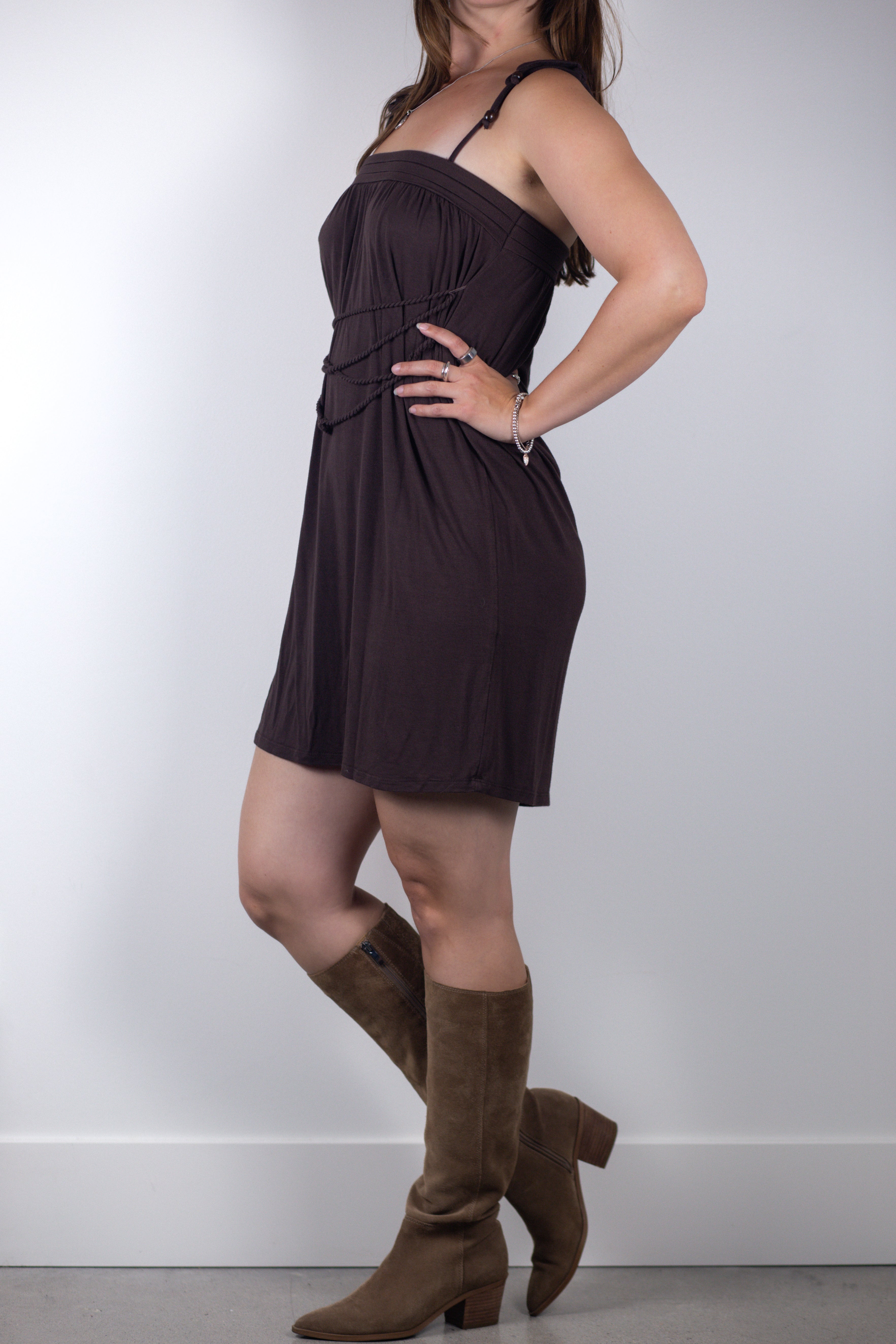 Etam Braided Mini Dress