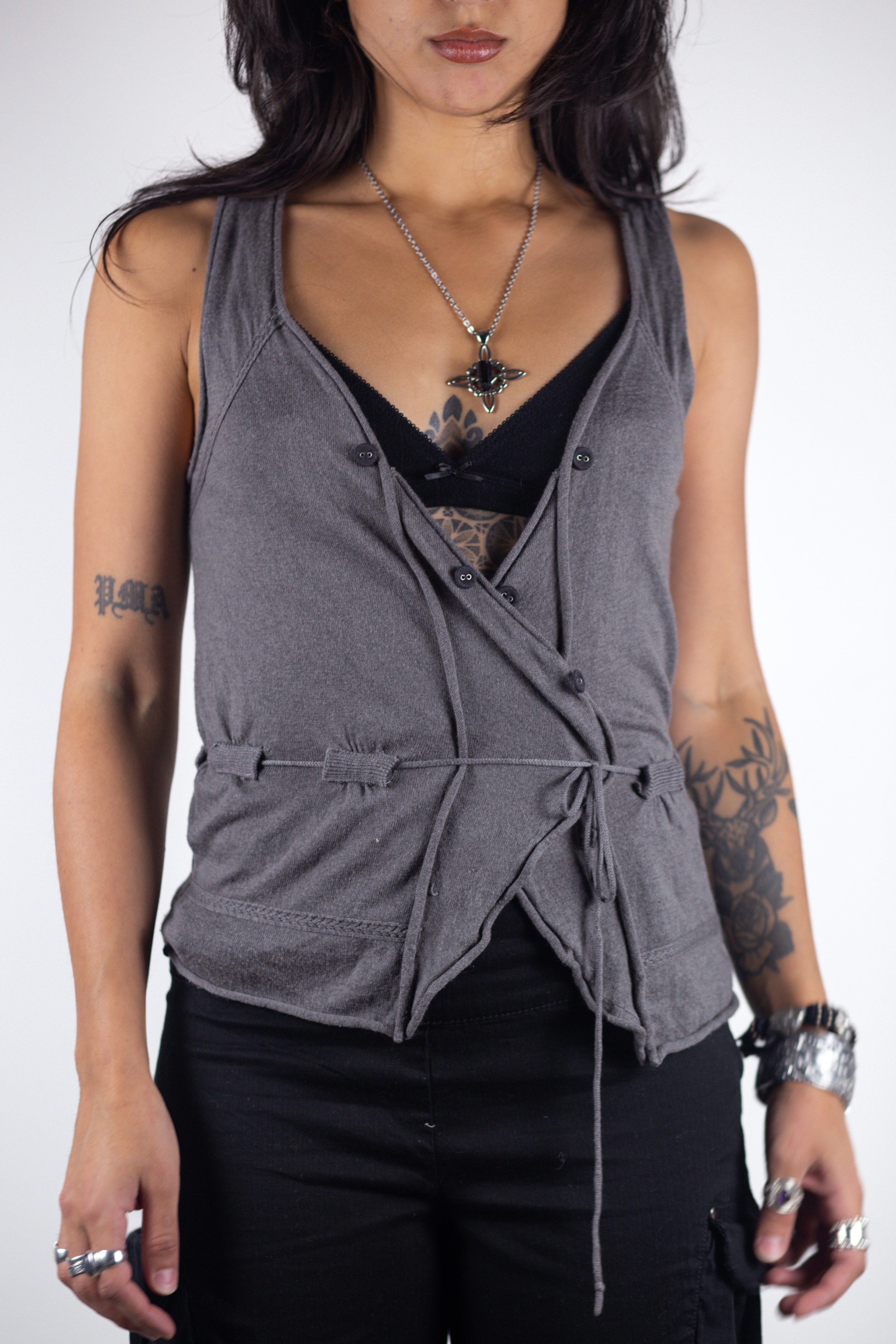 Et Compagnie Cashmere Wrap Vest