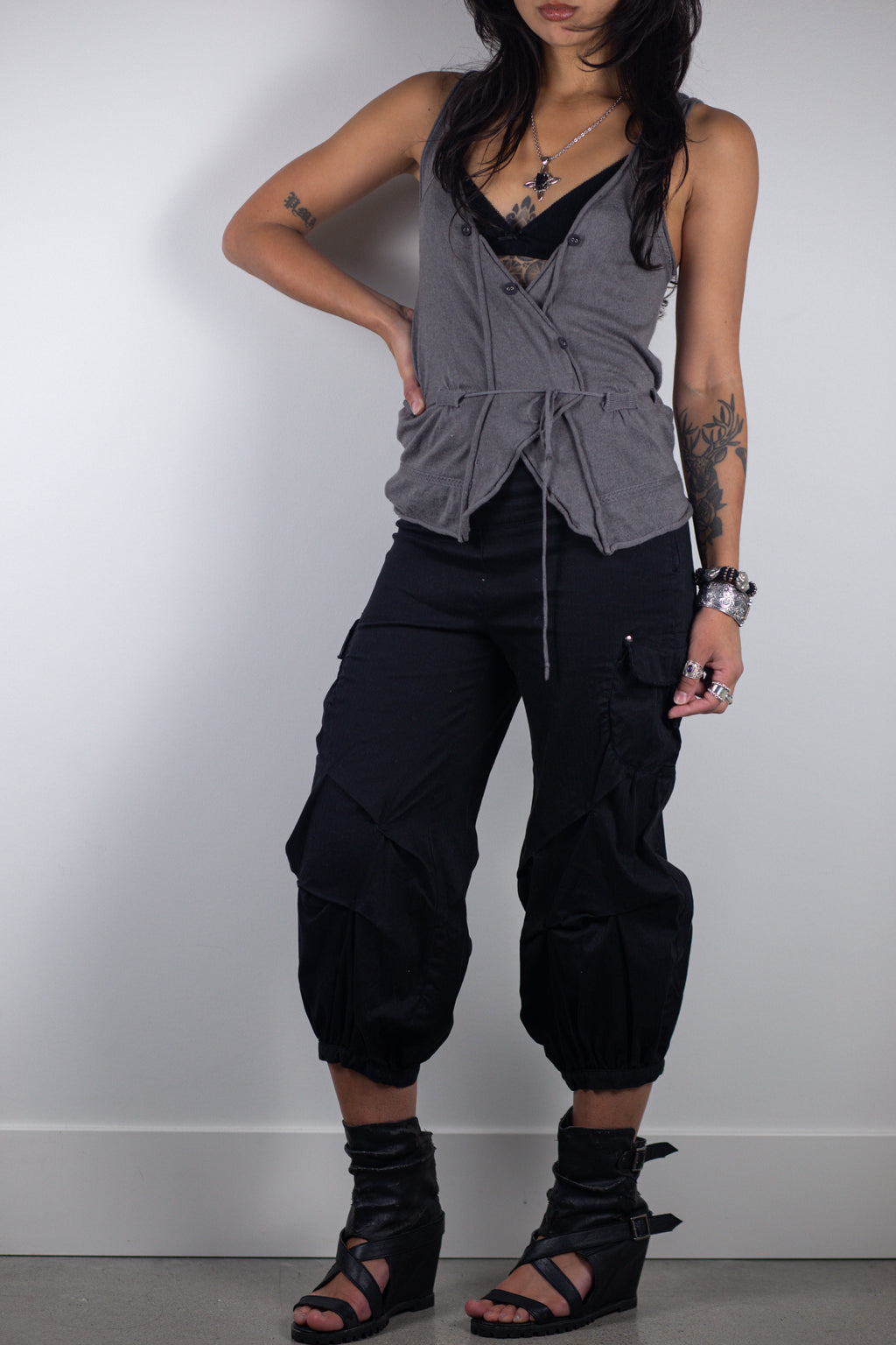 Et Compagnie Cashmere Wrap Vest